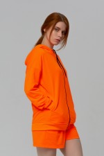 купить неоновую худи на лето оверсайз