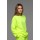 Sweatshirt «Sky-Fly» series "Neon Lime" | Свитшот со спущенным плечом  «Летучая мышь» "Неон Лайм"