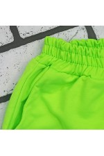 Шорты женские летние зеленые неоновые   Магазин Толстовок Яркие шорты NEON