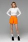 Шорты женские летние оранжевые неоновые   Магазин Толстовок Летние тонкие шорты из Franch Terry