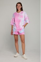 Шорты женские летние тай дай