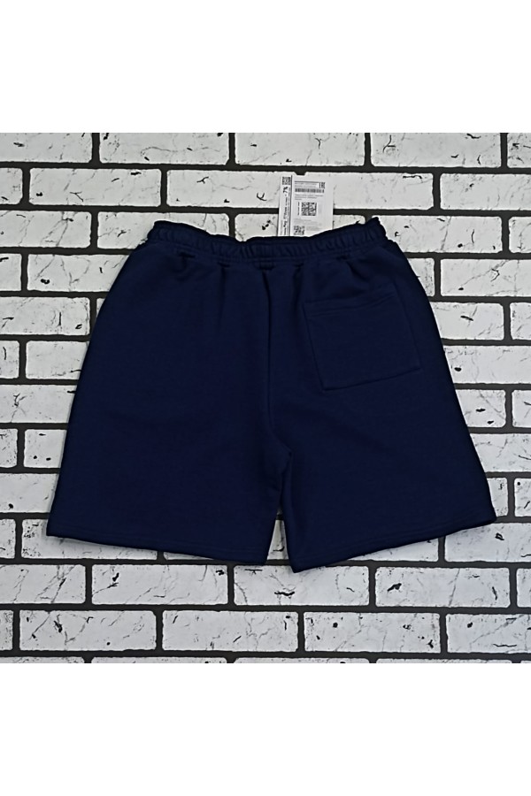 Мужские шорты оверсайз бермуды темно-синие унисекс   Магазин Толстовок Все худи толстовки свитшоты больших размеров