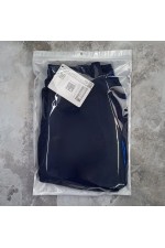 Темно-синие шорты оверсайз удлиненные (бермуды) унисекс   Магазин Толстовок Шорты Оверсайз - Женский размерный ряд