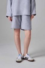  Long shorts bermudas grey color woman 5XL-54-56-Woman-(Женский)    Серые шорты оверсайз удлиненные (бермуды) 