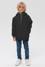  Kids hoodie OVERSIZE Graphite 2XS-34-Kids-(На_деток)    Детское худи Оверсайз Графитовое 