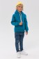  Kids hoodie premium turquoise 8XS-22-Kids-(На_деток)    Детское худи Бирюзовое - толстовка премиум качества для ребенка от 3х лет  