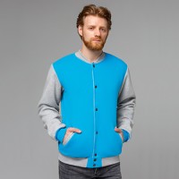 Колледж куртки - толстовки «бомберы» на кнопках оптом от производителя