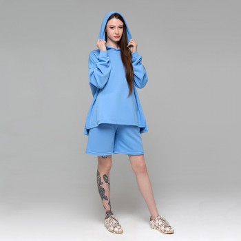 Ampir collection costume: design oversize hoodie ampir and oversize shorts 