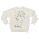 Свитшот, худи, футболка или шоппер с портретом Анны Ахматовой (Минимализм)