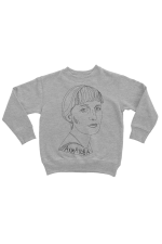 Свитшот, худи, футболка или шоппер с портретом Анны Ахматовой (Минимализм)