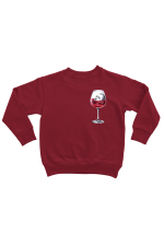 Худи, свитшот, футболка или шоппер с портретом Чарльза Буковски в бокале вина