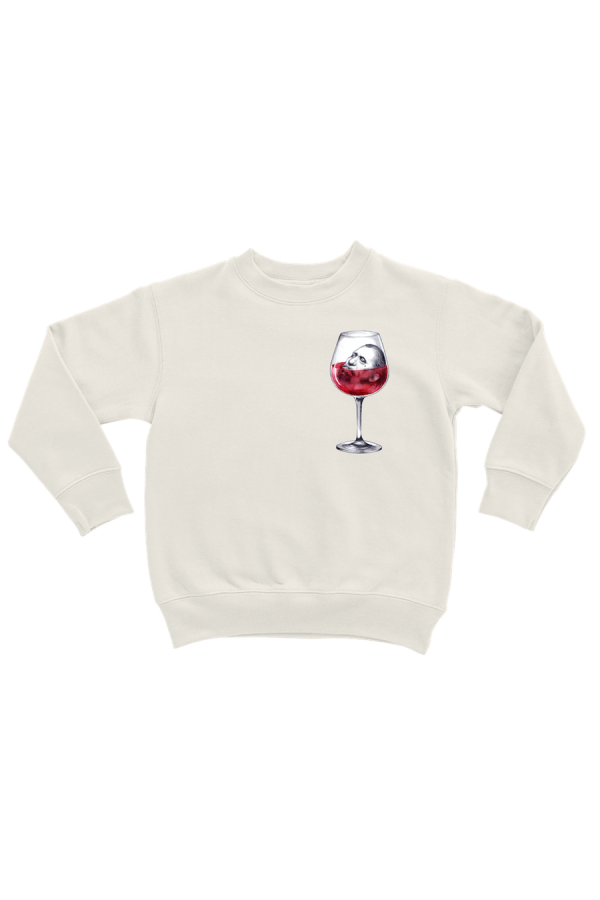 Худи, свитшот, футболка или шоппер с портретом Чарльза Буковски в бокале вина