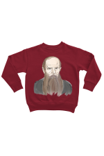 Худи, свитшот, футболка или шоппер с портретом Ф.М. Достоевского 