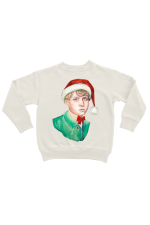 Худи, свитшот, футболка или шоппер с портретом Сергея Есенина (Новогодний)