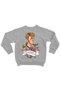 Худи, свитшот, футболка или шоппер с портретом и цитатой Сергея Есенина 