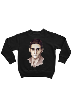 Худи, свитшот, футболка или шоппер с портретом Франца Кафки