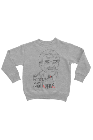 Свитшот, худи, футболка или шоппер с Габриэль Гарсиа Маркесом (Минимализм)