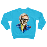 Худи, свитшот, футболка или шоппер с портретом Рэем Бредбери