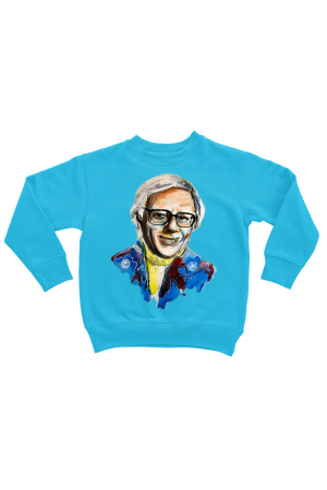 Худи, свитшот, футболка или шоппер с портретом Рэем Бредбери