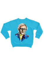 Худи, свитшот, футболка или шоппер с портретом Рэем Бредбери