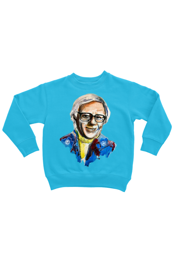 Худи, свитшот, футболка или шоппер с портретом Рэем Бредбери