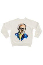 Худи, свитшот, футболка или шоппер с портретом Рэем Бредбери