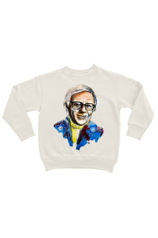 Худи, свитшот, футболка или шоппер с портретом Рэем Бредбери