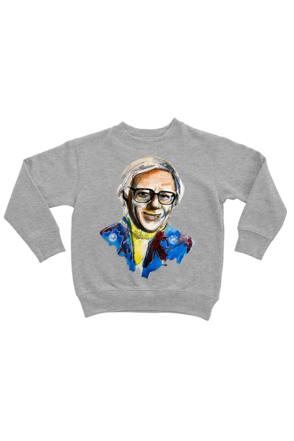 Худи, свитшот, футболка или шоппер с портретом Рэем Бредбери