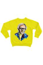 Худи, свитшот, футболка или шоппер с портретом Рэем Бредбери