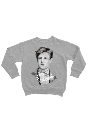 Худи, свитшот, футболка или шоппер с портретом Артюром Рембо