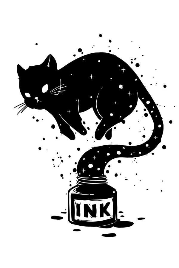  Худи с принтом Кот Джин, свитшот с принтом Кот Джин, футболка с принтом Кот Джин