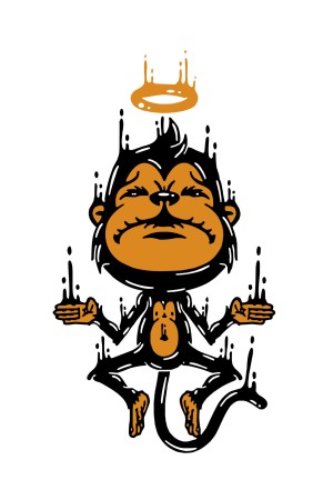  Худи с Обезьяной, свитшот с Обезьяной, футболка с Обезьяной