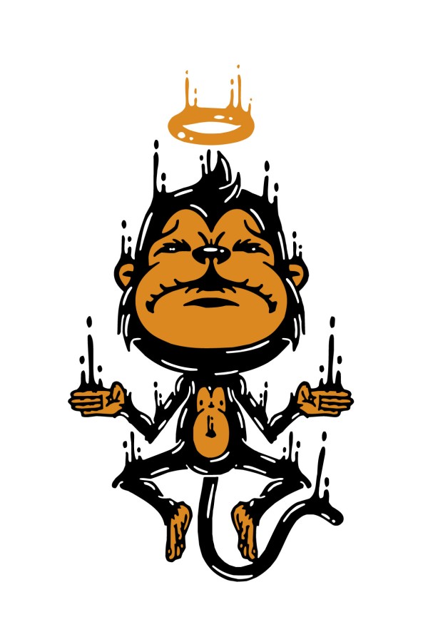  Худи с Обезьяной, свитшот с Обезьяной, футболка с Обезьяной