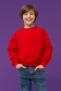 Детский красный свитшот летний 240гр/м2   Магазин Толстовок Kid's Sweatshirts - Свитшоты для детей