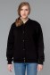 Колледж куртка женская полностью черная   Магазин Толстовок Колледж куртки женские на кнопках классические