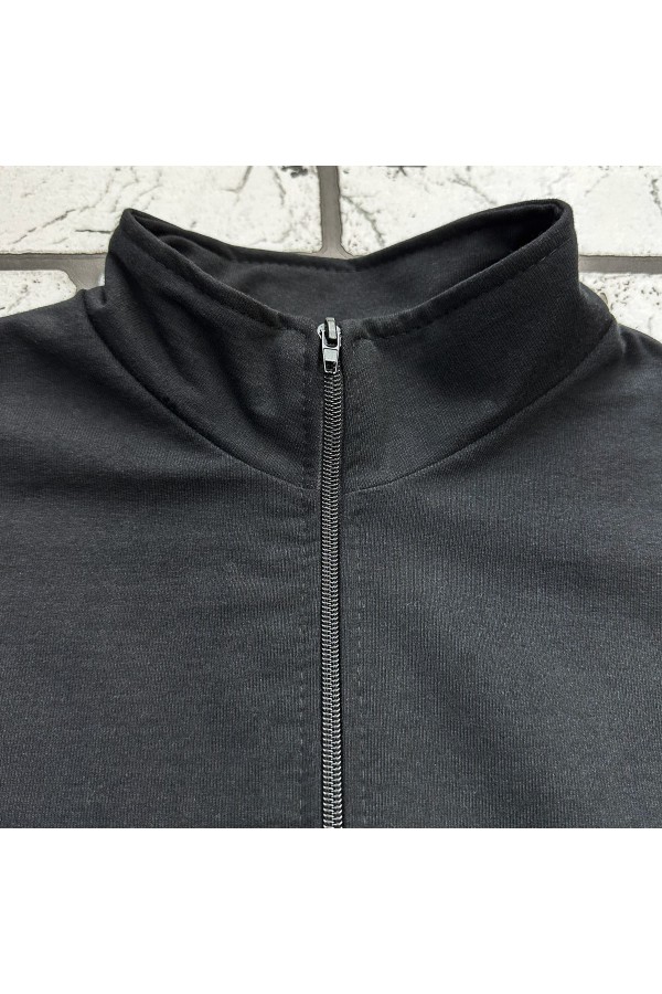 Женская черная олимпийка летняя   Магазин Толстовок Женские Олимпийки на лето из тонкого трикотажа 240гр/м.кв 