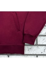 Женская бордовая олимпийка летняя   Магазин Толстовок Женские Олимпийки на лето из тонкого трикотажа 240гр/м.кв 