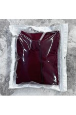 Женская бордовая олимпийка летняя   Магазин Толстовок Женские Олимпийки на лето из тонкого трикотажа 240гр/м.кв 