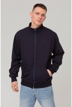 Мужская темно-синяя олимпийка летняя