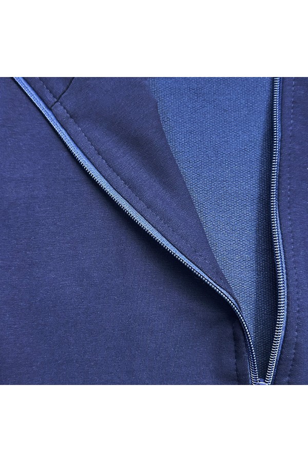 Женская темно-синяя олимпийка летняя   Магазин Толстовок Женские Олимпийки на лето из тонкого трикотажа 240гр/м.кв 