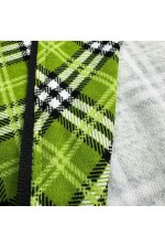 Мужская олимпийка на молнии  Тартан салатовая летняя   Магазин Толстовок Мужские Олимпийки Летние на молнии из тонкого трикотажа 240гр/м.кв