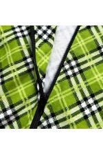 Мужская олимпийка на молнии  Тартан салатовая летняя   Магазин Толстовок Мужские Олимпийки Летние на молнии из тонкого трикотажа 240гр/м.кв