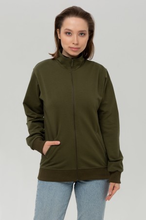 Женская олимпийка хаки летняя