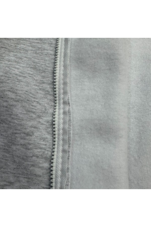 Мужская светло серая олимпийка утепленная   Магазин Толстовок Мужские Теплые Олимпийки на молнии из футера на зиму 320гр/м.кв 