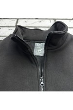 Женская черная олимпийка утепленная   Магазин Толстовок Женские Теплые Олимпийки на молнии из футера на зиму 320гр/м.кв