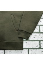 Мужская олимпийка утепленная хаки   Магазин Толстовок Мужские Теплые Олимпийки на молнии из футера на зиму 320гр/м.кв 