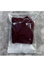 Мужская олимпийка на молнии бордовая плотная демисезонная без начеса   Магазин Толстовок Все худи толстовки свитшоты больших размеров