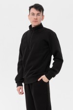 купить черную олимпийку на молнии 