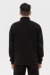 Мужской черный пуловер - свитшот с укороченной молнией теплый   Магазин Толстовок Пуловер премиум мужской | Premium pullover man