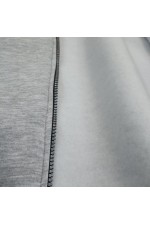 Мужская премиум серый меланж худи на молнии   Магазин Толстовок Зип худи мужские премиум